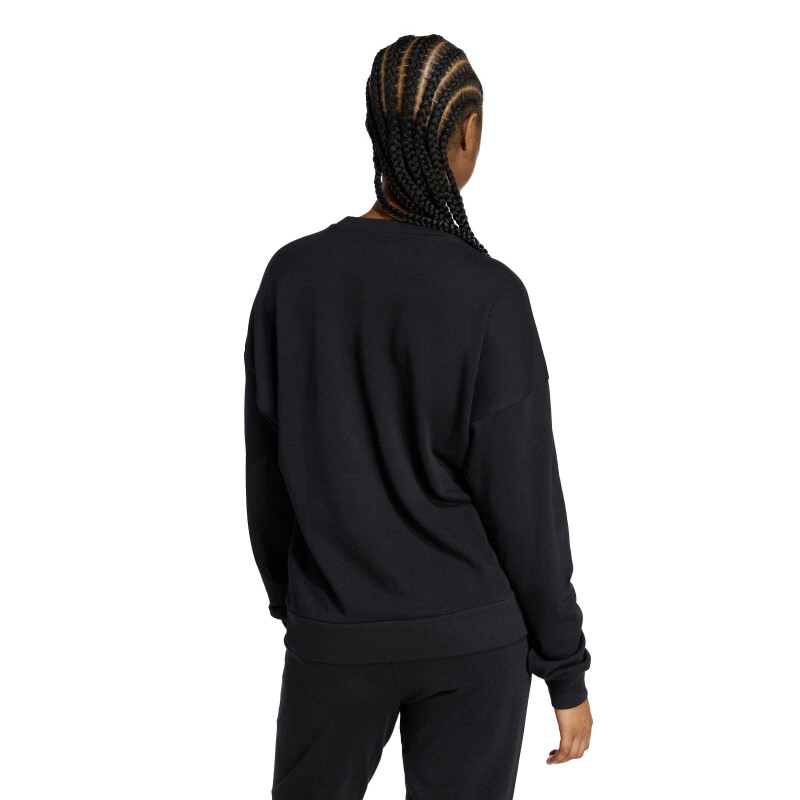 Buzo de Hombre Adidas Sweat Lin Negro