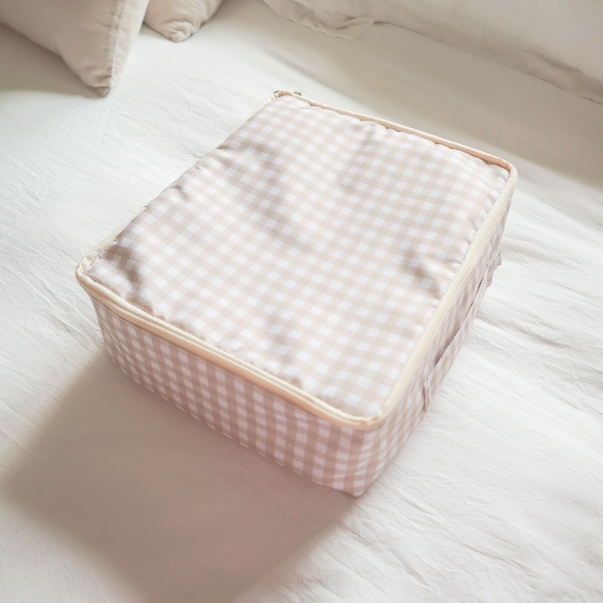 Organizador Storage Box M - Vichy Beige 