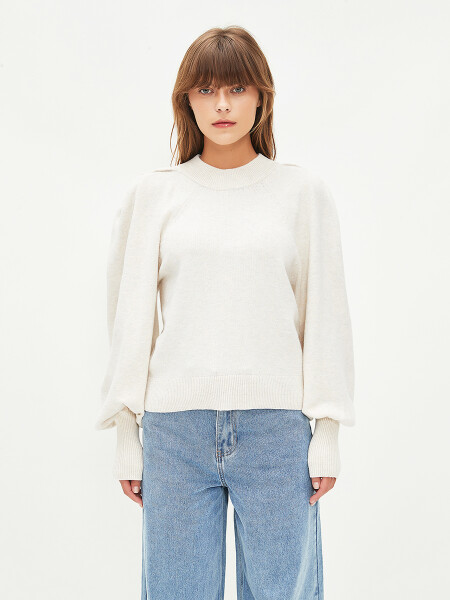 BUZO RAMONA GRIS MELANGE C