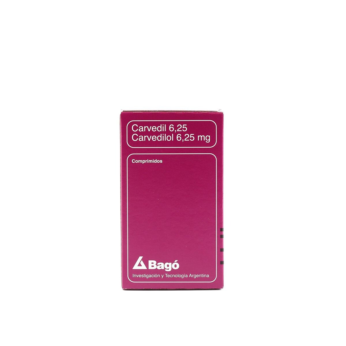 CARVEDIL 6,25 MG. CJ X 28 COMPRIMIDOS 