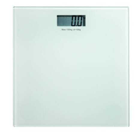 Balanza de baño KROKEK cristal 150kg/100g Transparente