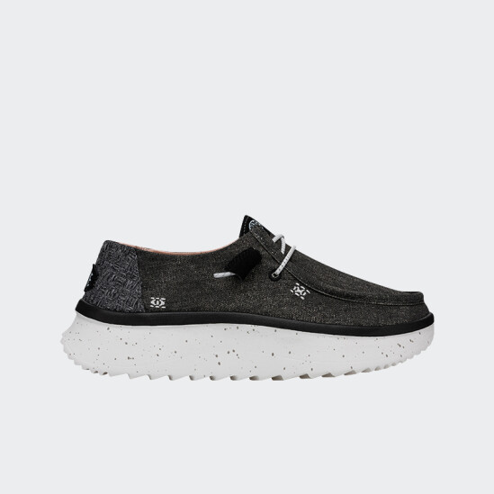Calzado Hey Dude Wendy Peak Chambray Negro