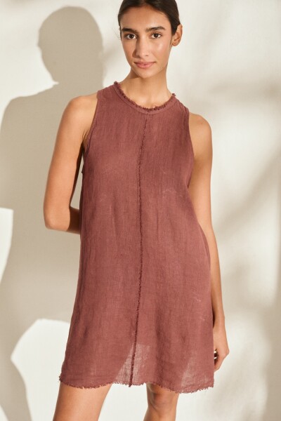 PRE VENTA VESTIDO ANANA SHORT Chocolate