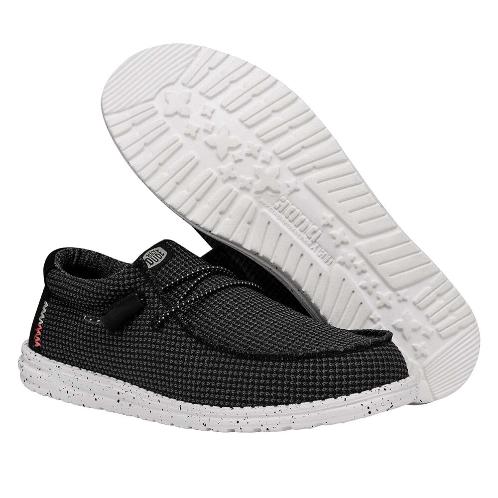 Wally Sport Mesh - Hombre Black/White