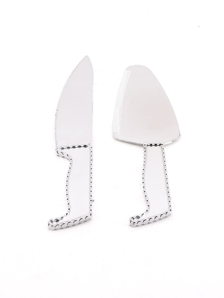 ESPATULAS SET PARA SERVIR TORTA PLATEADO