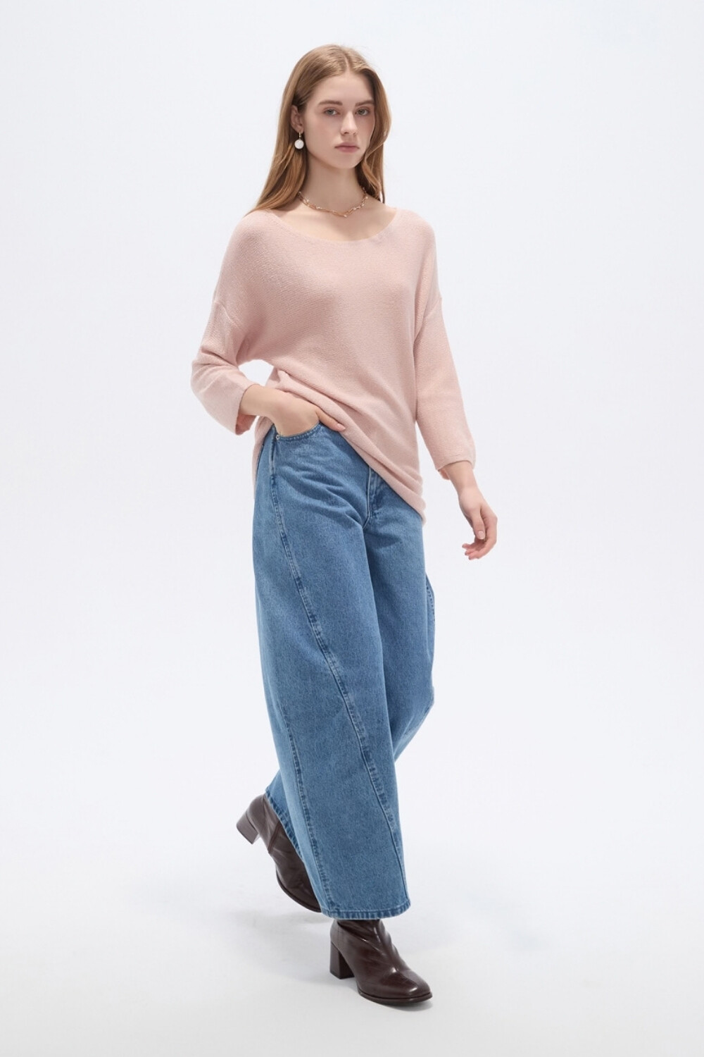 Sweater Serenite Rosa Viejo