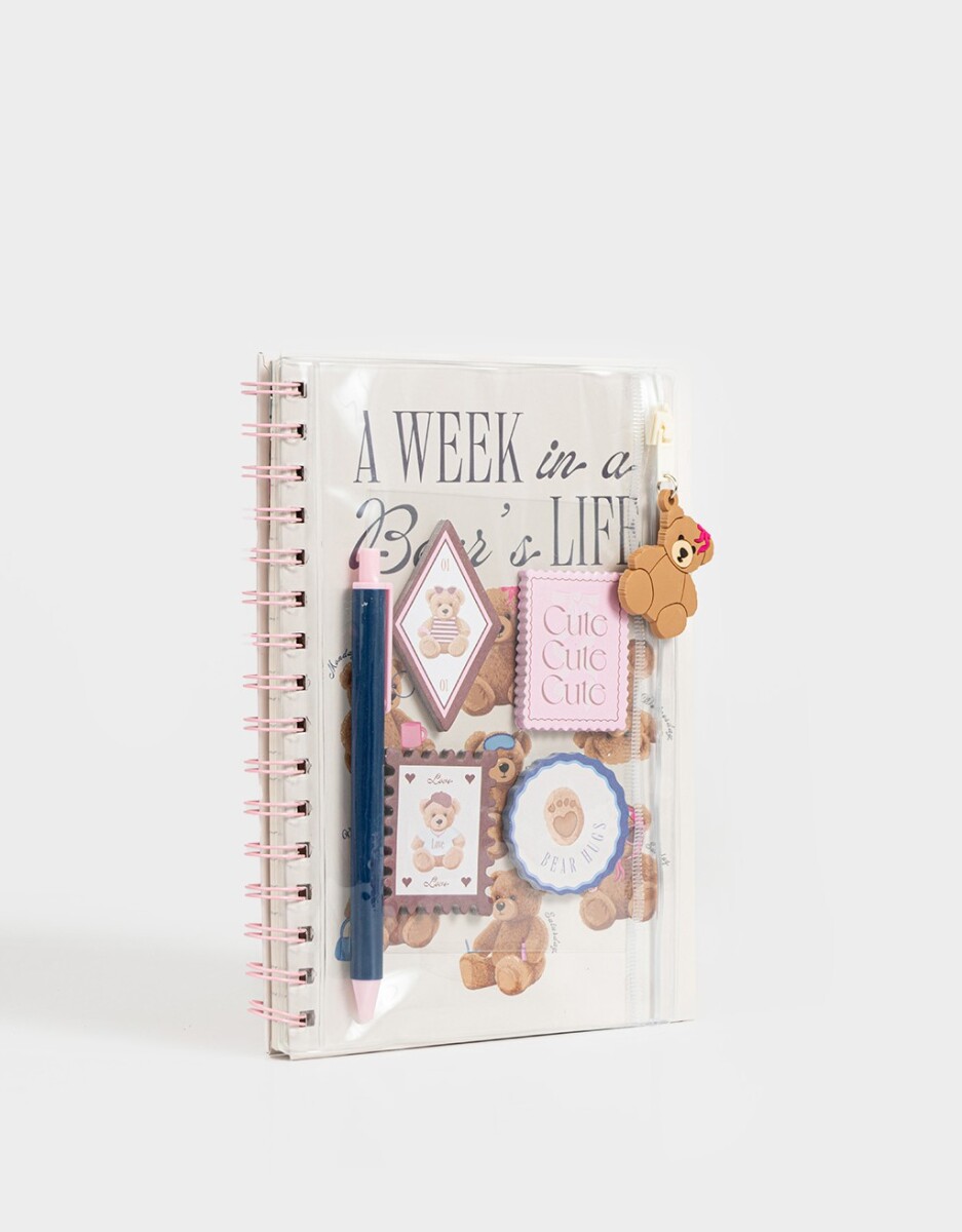 Set De Librería Con Estuche Teddy 
