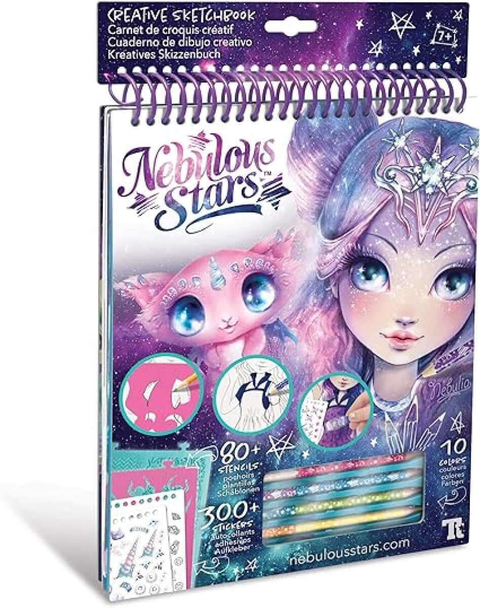 Cuaderno de bocetos creativos Nebulos Stars 