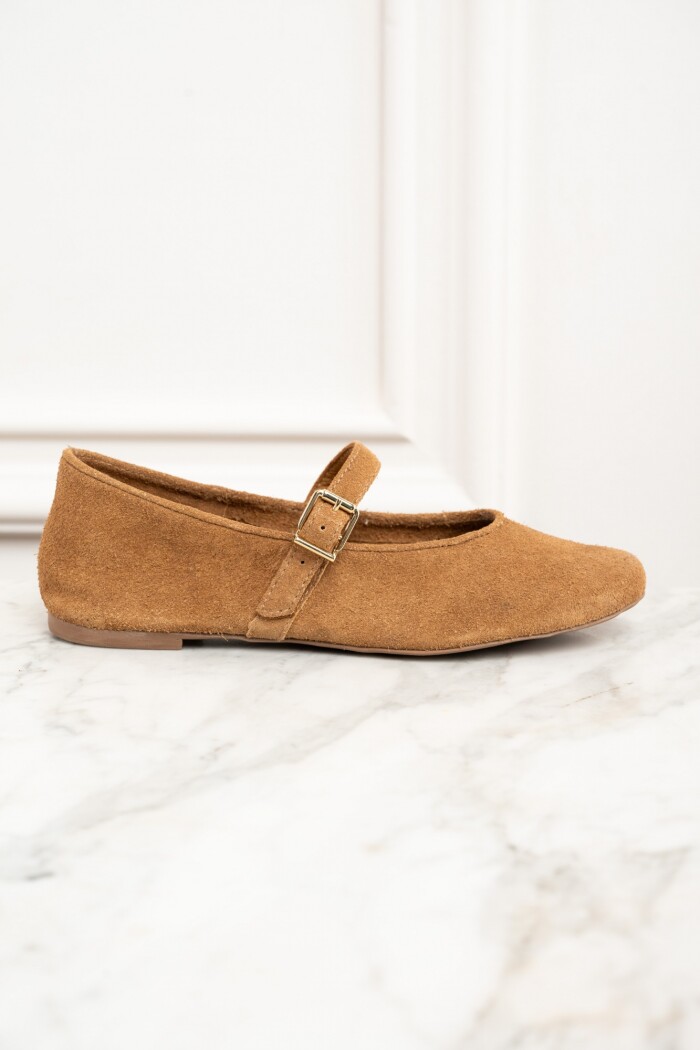 Chatita Gamuza Camel