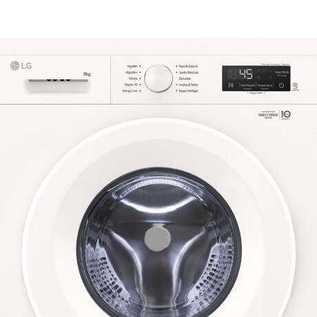 Lavarropas frontal LG inverter 9Kg WM9GWVFS6 Lavarropas frontal LG inverter 9Kg WM9GWVFS6