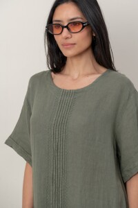 VESTIDO ILANA Verde Seco