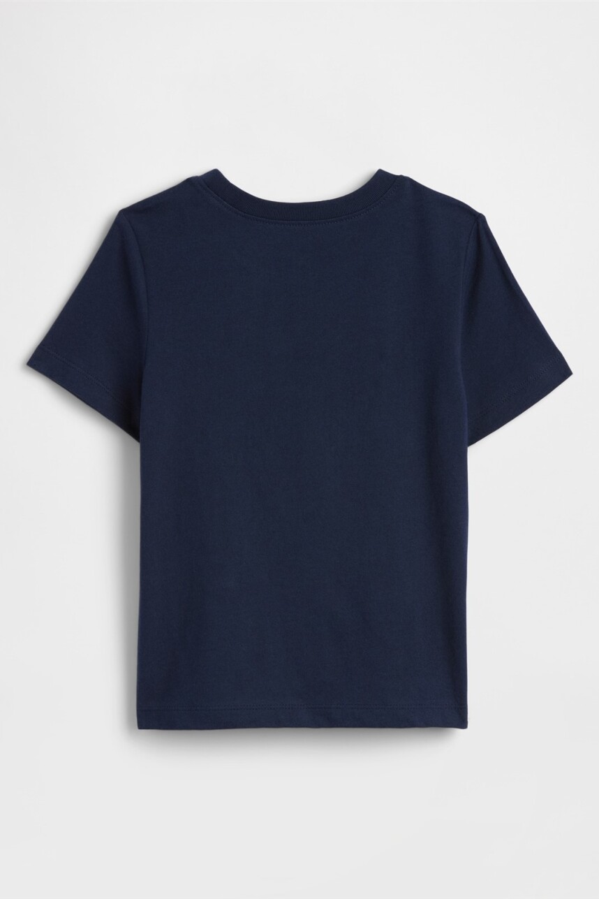 Remera Logo Toddler Niño Tapestry Navy