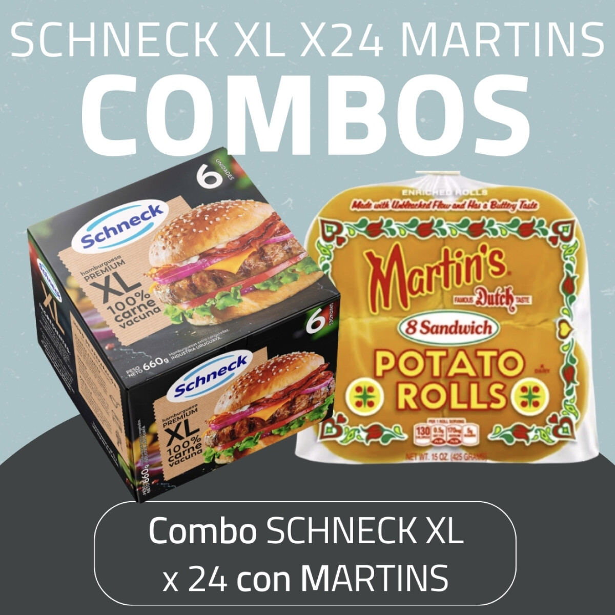 COMBO SCHNECK 24 XL CON MARTINS 