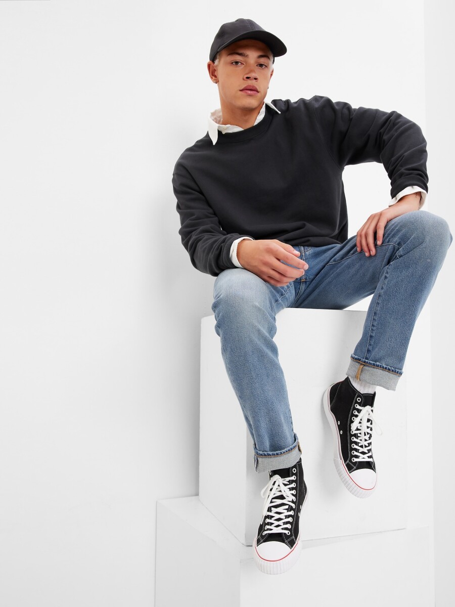 Jean Slim Soft Hombre - Medium Wash 