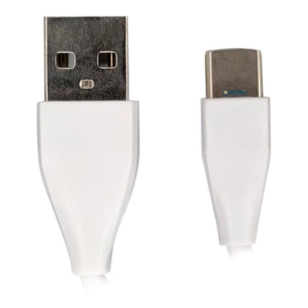 Cable De Datos Carga Usb Tipo C 1 Metro Goldtech Color Variante BLANCO
