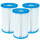 Set 3 Filtros Intex Cartuchos P/ Bomba Piscina Tipo A Inx029003