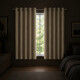 Set x4 paños cortina blackout 1,35m x 1,70m BEIGE