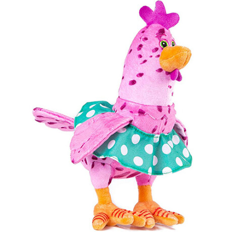 Figura la Granja de Zenón Gallina Rosa 20CM con Música 001