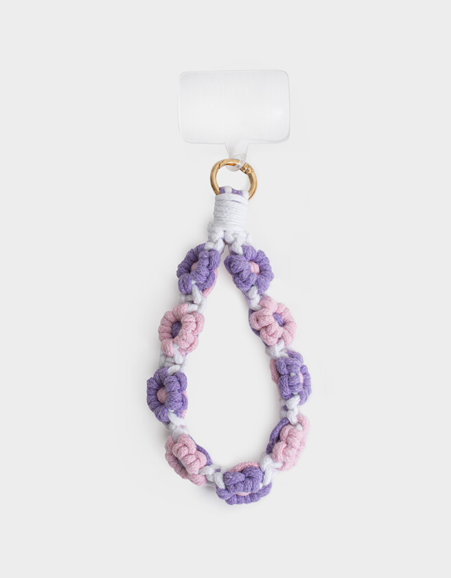 Accesorios De Celular Varios Accesorios Celular Strap Para Celular Con Flores - Combinacion Multicolor