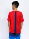 REMERA ORYN Nacional Junior Rojo, Azul Marino, Blanco