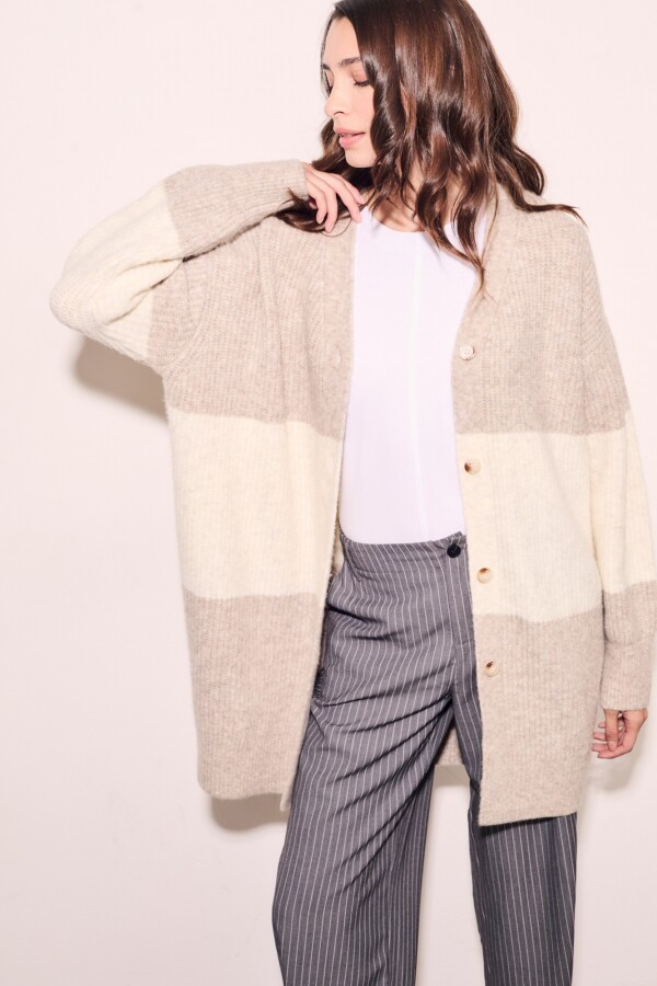 Cardigan Nácar