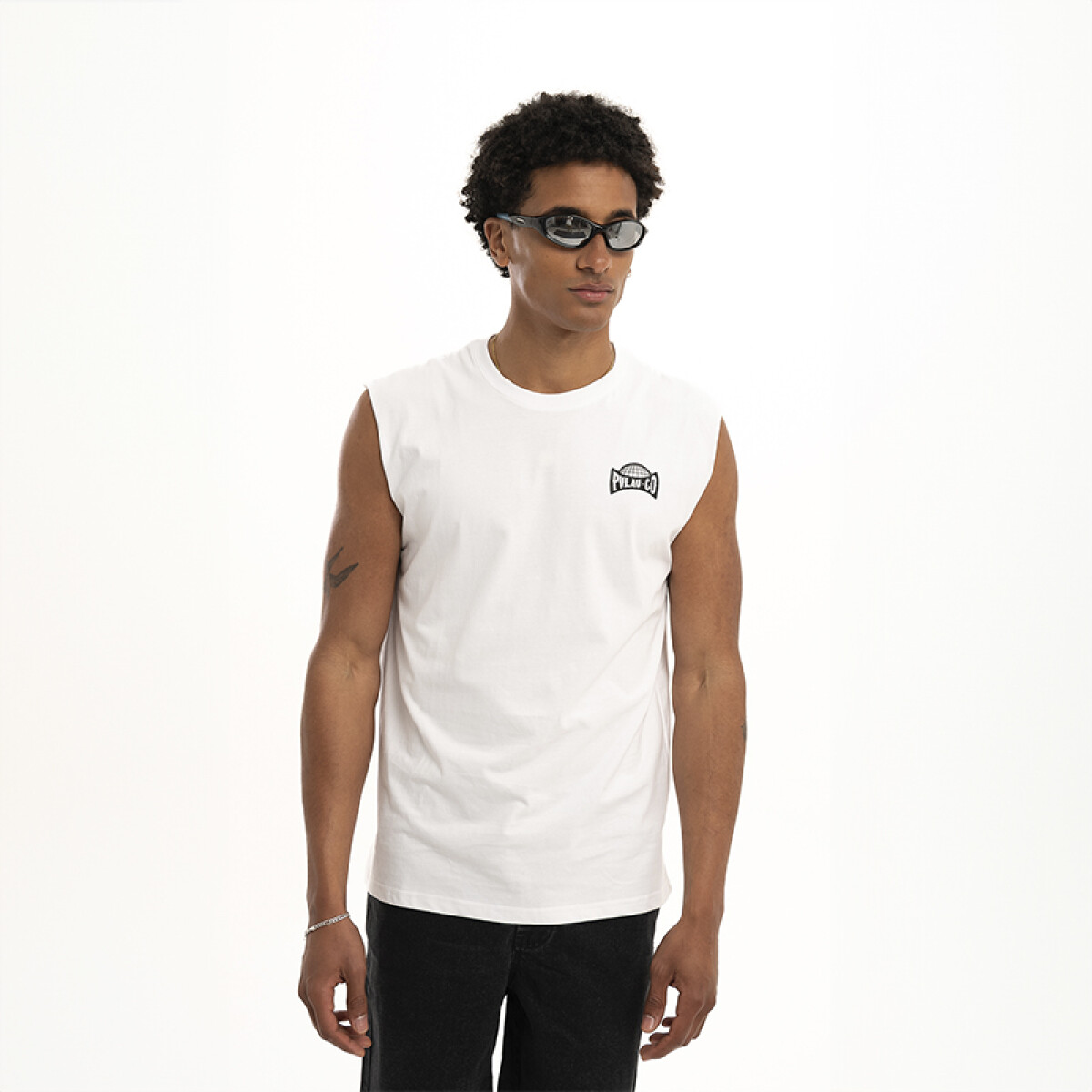Musculosa Pulau Wwless - Blanco 