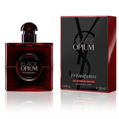 Perfume Ysl Black Opium Edp Over Red 50 Ml. Perfume Ysl Black Opium Edp Over Red 50 Ml.