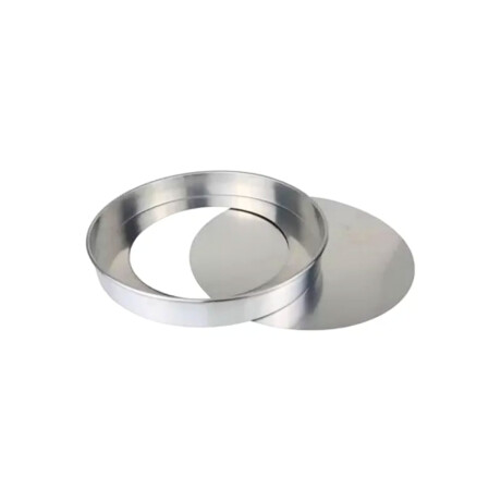 Pizzera tartera con fondo móvil aluminio 240 x 35 mm Metalúrgica Alfrisa Pizzera tartera con fondo móvil aluminio 240 x 35 mm Metalúrgica Alfrisa