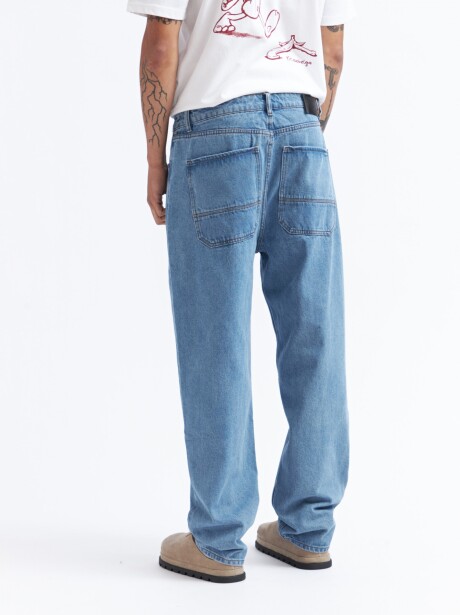 JEAN BARI AZUL CLARO