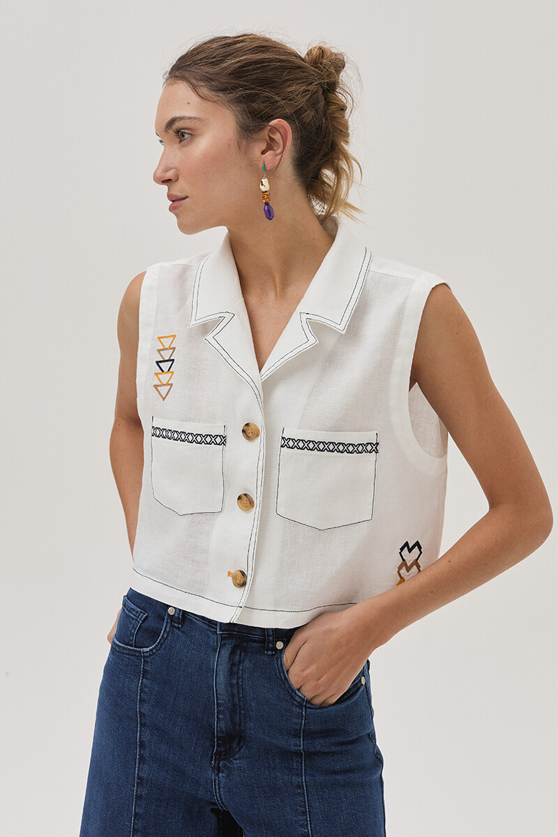 Blusa Mare Blanco