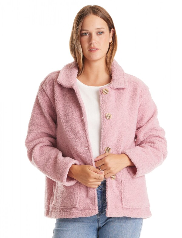 Sobrecamisa Sherpa ROSA