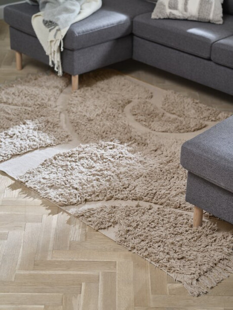 Alfombra FIRBLAD 140x200 en gris claro Alfombra FIRBLAD 140x200 en gris claro