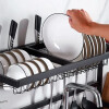 Escurridor De Platos Para Cocina Con Porta Cubiertos Escurridor De Platos Para Cocina Con Porta Cubiertos