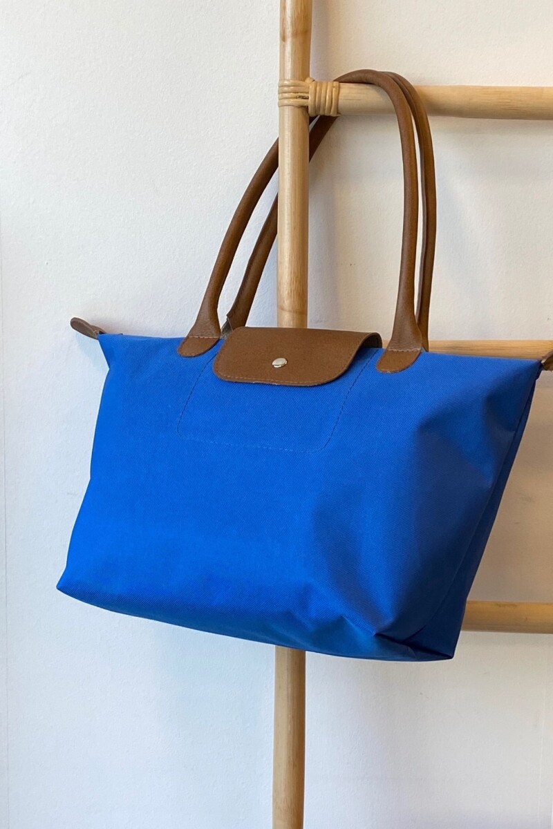 Bolso plegable - Azul Bolita 