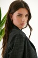 BLAZER JEAN LINO NEGRO