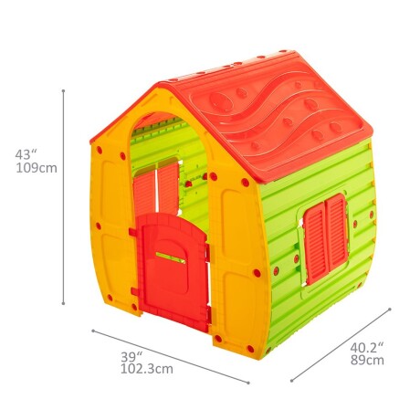 Casita Plástico Mediana Starplay 001