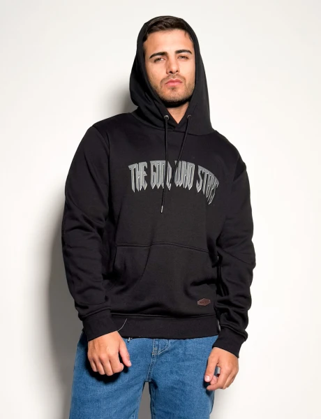 Canguro con estampas Emir Negro
