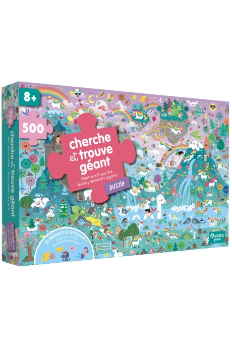 PUZZLE GIGANTE CON JUEGO PARA BUSCAR Y ENCONTRAR PUZZLE GIGANTE CON JUEGO PARA BUSCAR Y ENCONTRAR