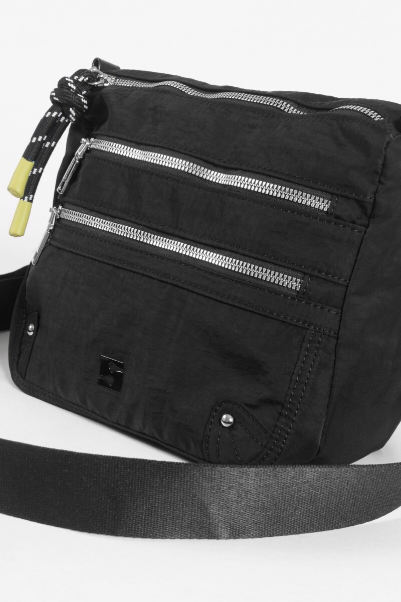 Bandolera cierres negro