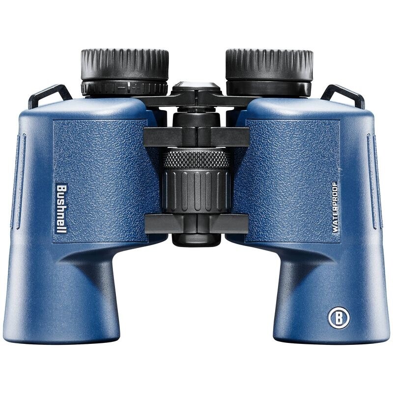 Binocular Bushnell H2O 10x42 – Waterproof, Porro, Color Azul Oscuro BUSHNELL - BINOCULAR - H2O 10 X 42 DARK BLUE PORRO WATERPROOF UP BOX 6 L