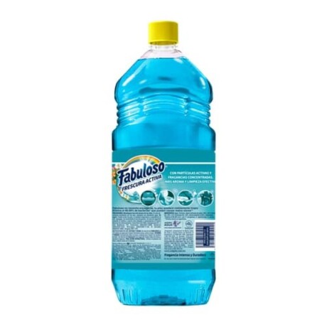 Limpiador Líquido Multiusos Fabuloso Frescura Mar Fresco 1 L Limpiador Líquido Multiusos Fabuloso Frescura Mar Fresco 1 L