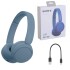 Auricular Sony Bluetooth ON-EAR WH-CH520 Azul