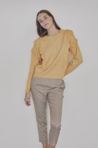 Pantalón Escocés Camel Camel