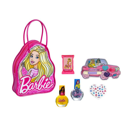Set Disney 2 esmaltes + Gloss + Sombra ojos + Stickers Barbie