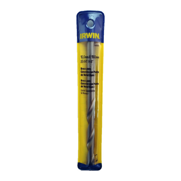 Mecha para concreto Irwin 10mm x 150mm Mecha para concreto Irwin 10mm x 150mm