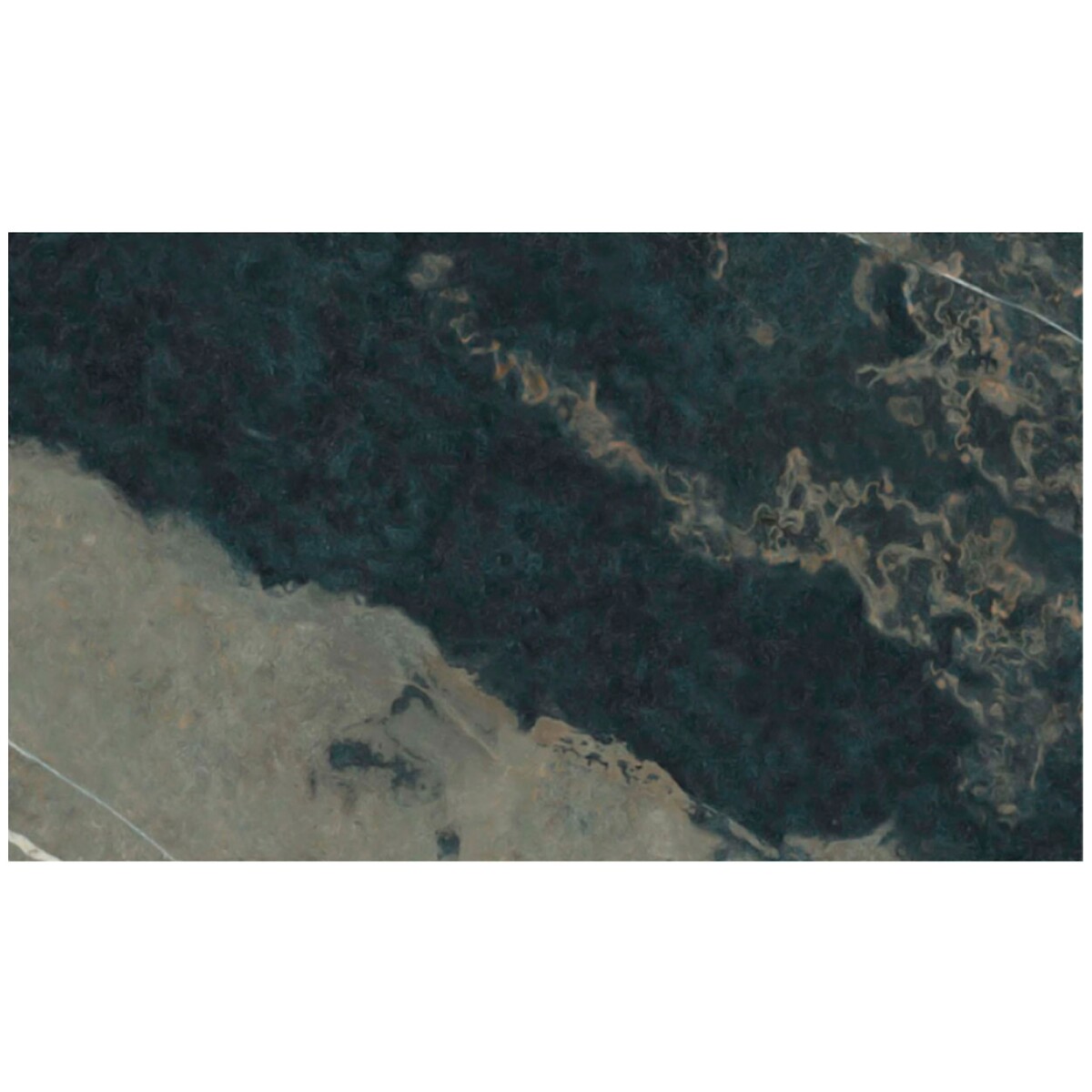 Porcelanato Marmolado Negro Pulido 80X160Cm Piso Pared 