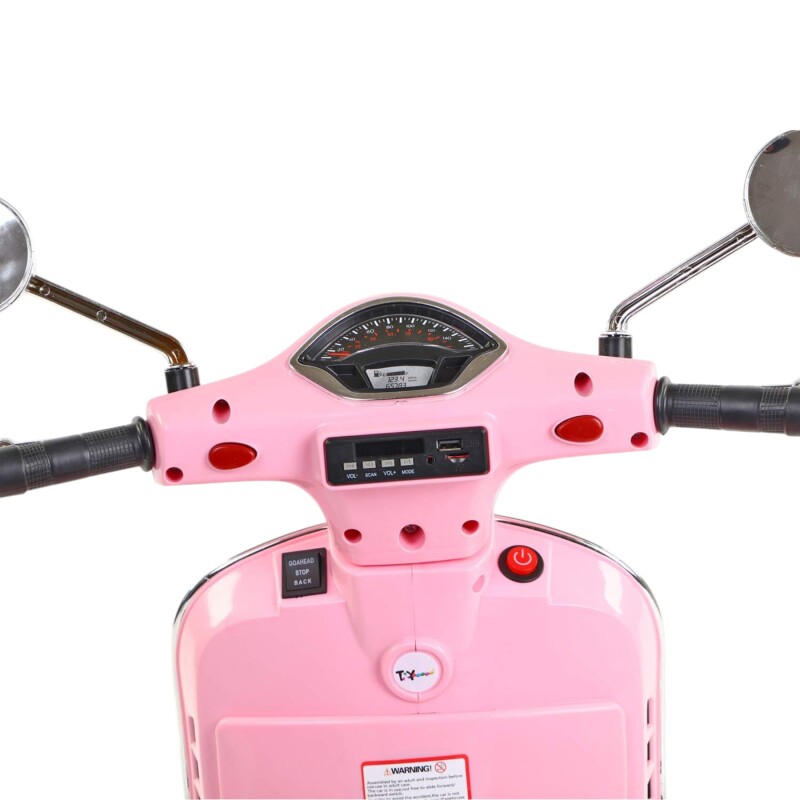 Moto Vespa A Batería 12 Volt Bebesit Moto Vespa A Batería 12 Volt Bebesit