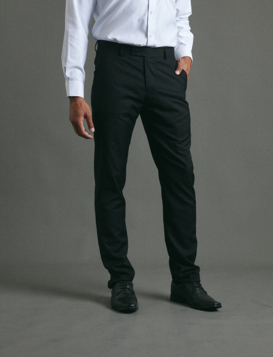 080700 PANTALÓN VESTIR HARRINGTON 1937 Negro