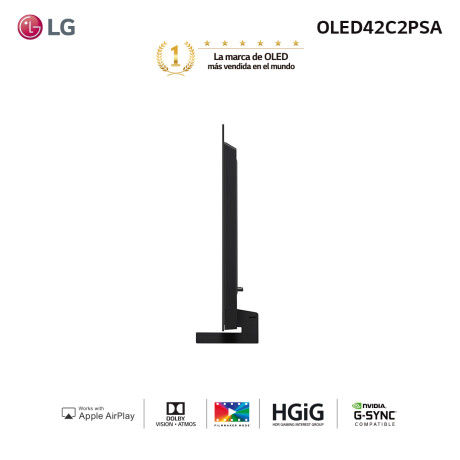 LG OLED evo 4K 42" OLED42C2PSA AI Smart TV LG OLED evo 4K 42" OLED42C2PSA AI Smart TV
