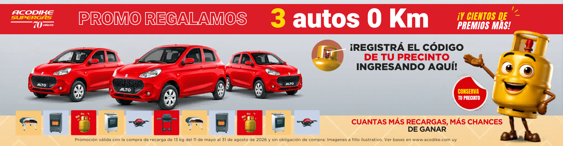 Promo Acodike 70 años